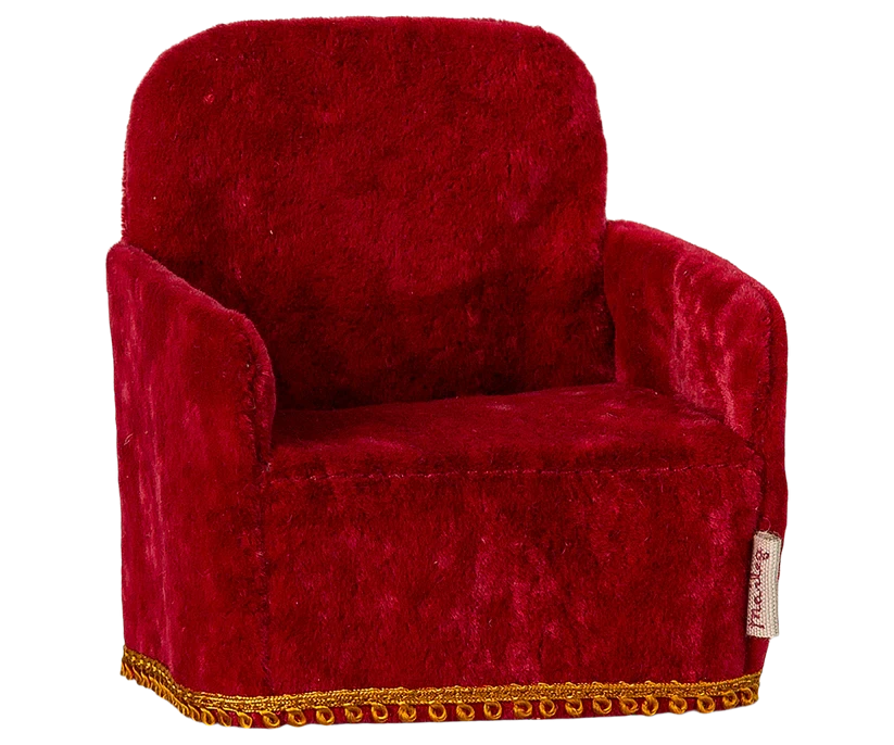 Maileg | Chair for Mice - Red