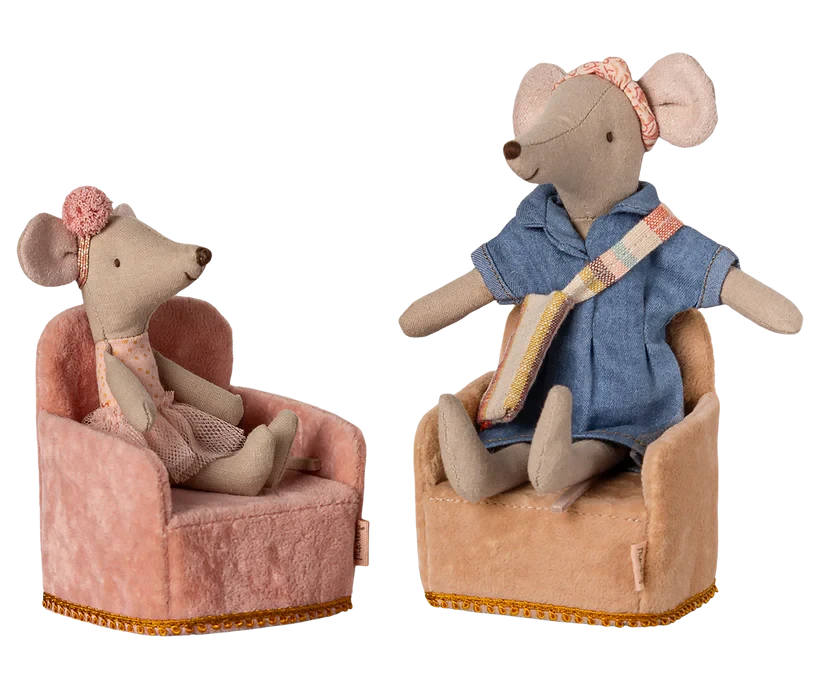 Maileg | Zetel Voor Muizen - Roze