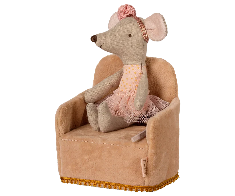 Maileg | Chair for Mice - Powder