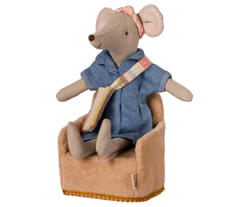 Maileg | Chair for Mice - Powder