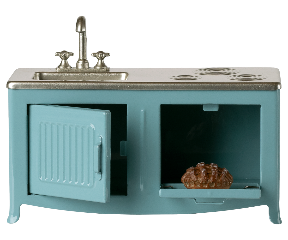 Maileg | Keuken Muis Blauw