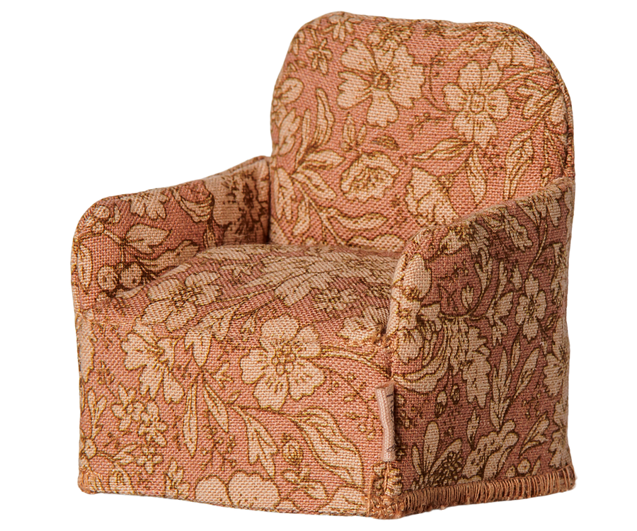 Maileg folding chairvmouse flower - poppen accessoires