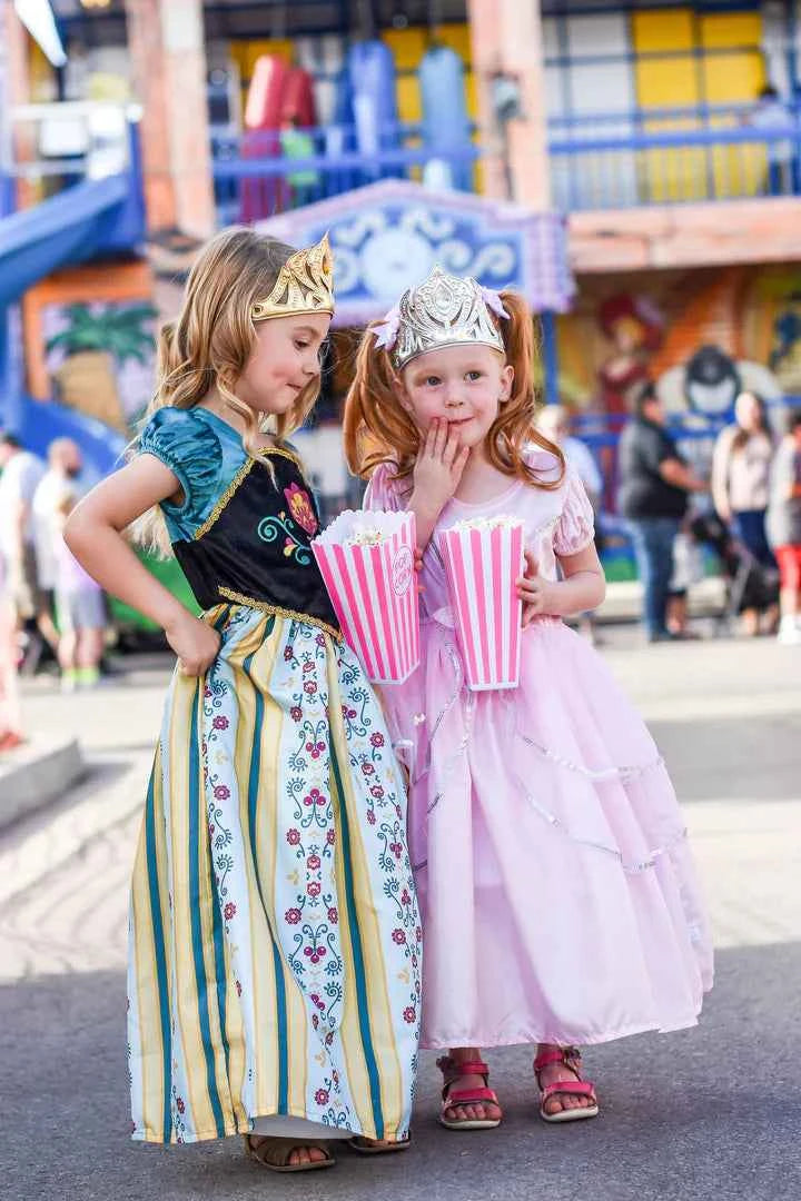 Little Adventures | Royal Pink Princess Dress-Up Dress