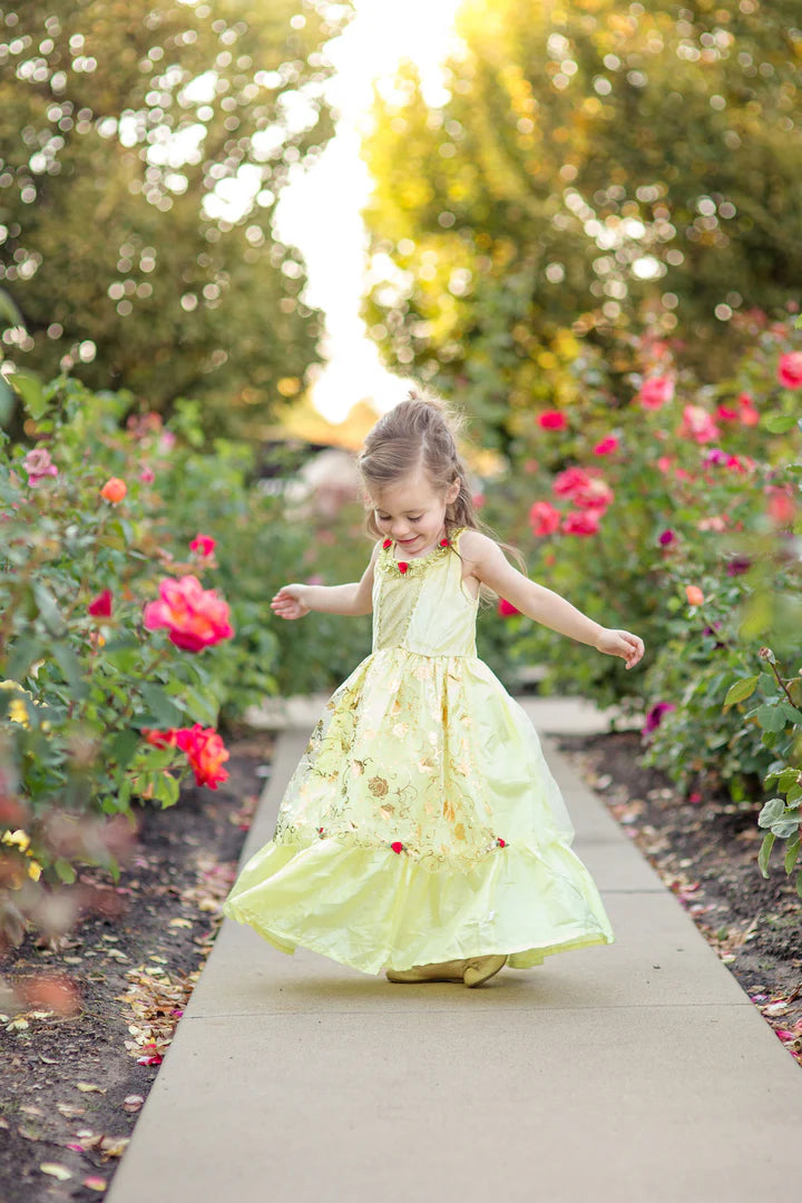 Little Adventures | Verkleed Jurk Yellow Beauty