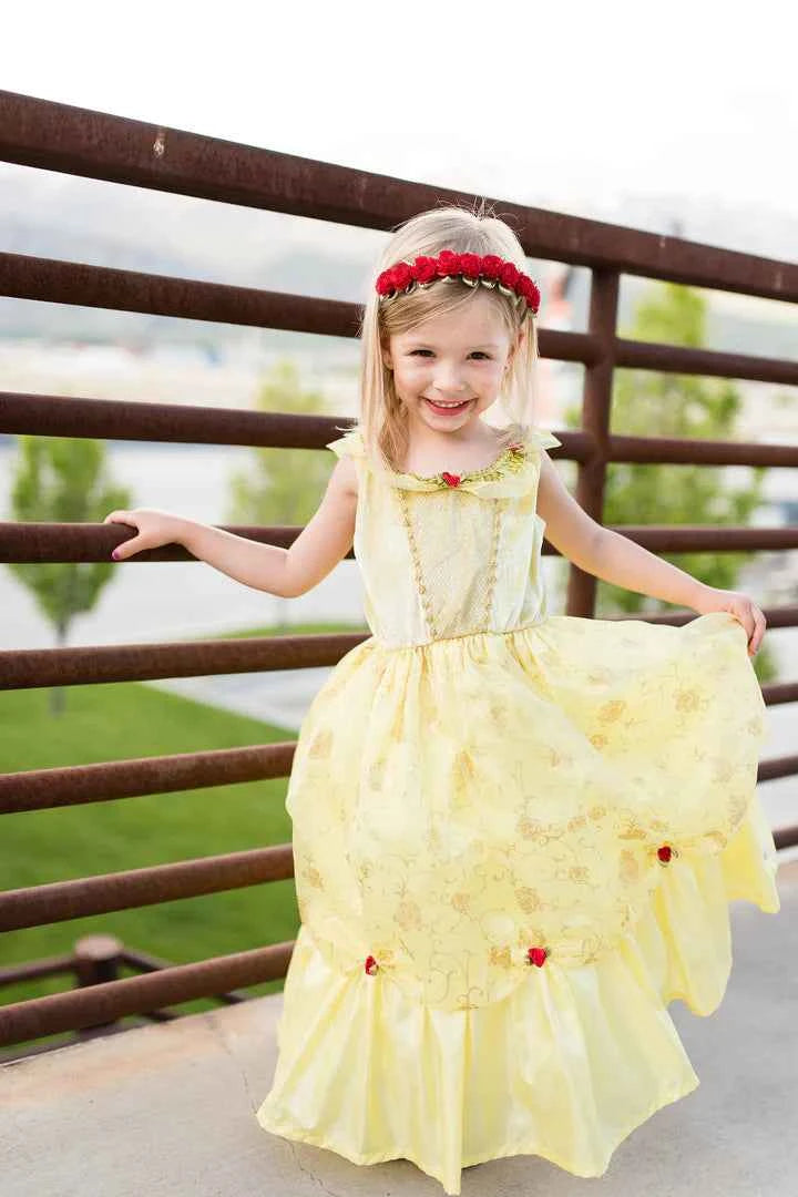 Little Adventures | Verkleed Jurk Yellow Beauty