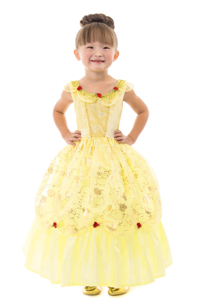 Little Adventures | Verkleed Jurk Yellow Beauty