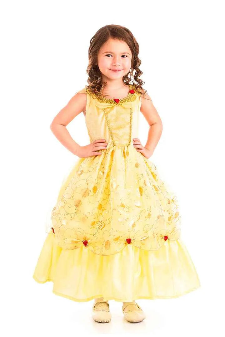 Little Adventures | Verkleed Jurk Yellow Beauty