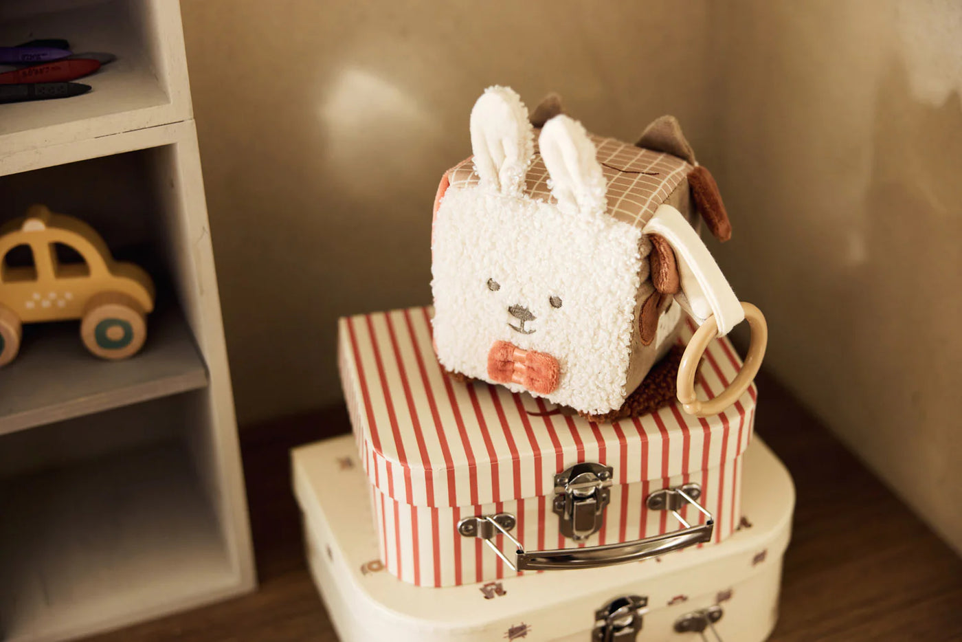 Jollein | Activiteitenkubus  Tiny Park Animal Friends