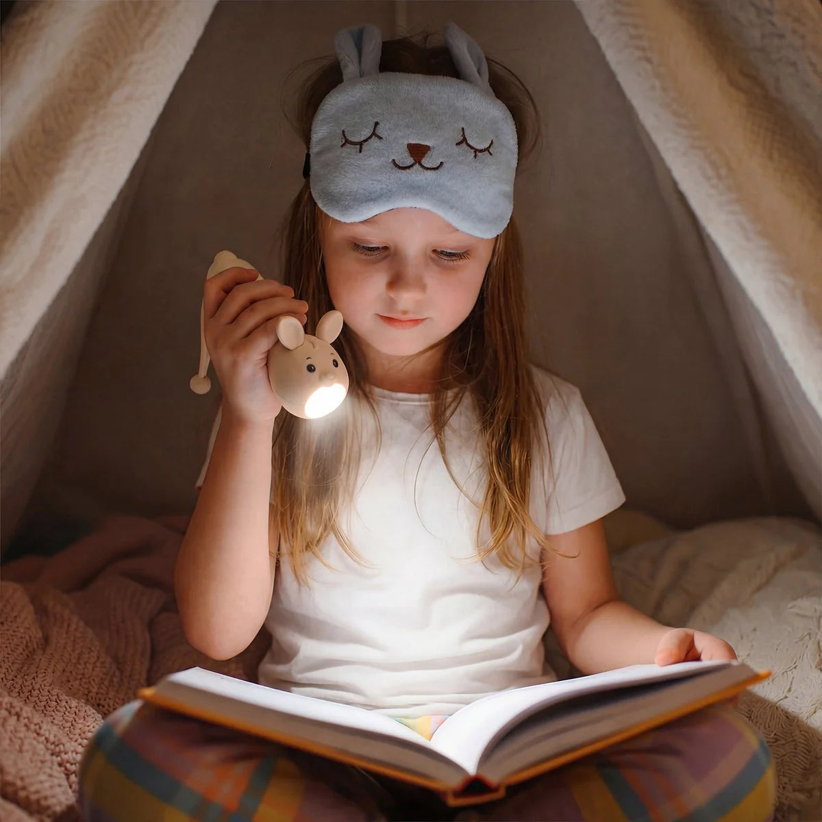 Little L | Siliconen zaklamp Konijn