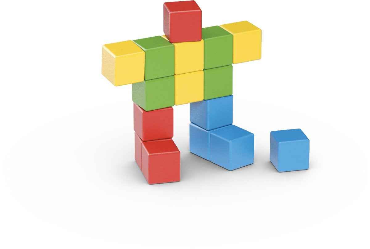 Geomag | Magicube Gerecycled Creatief Set 16 Stuks
