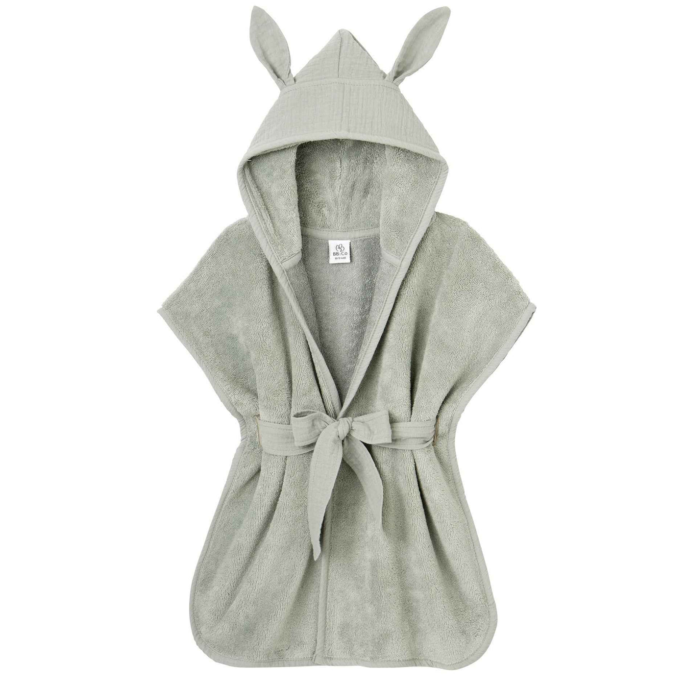 BB&Co | Badjas Bambou Groen 0-2Y