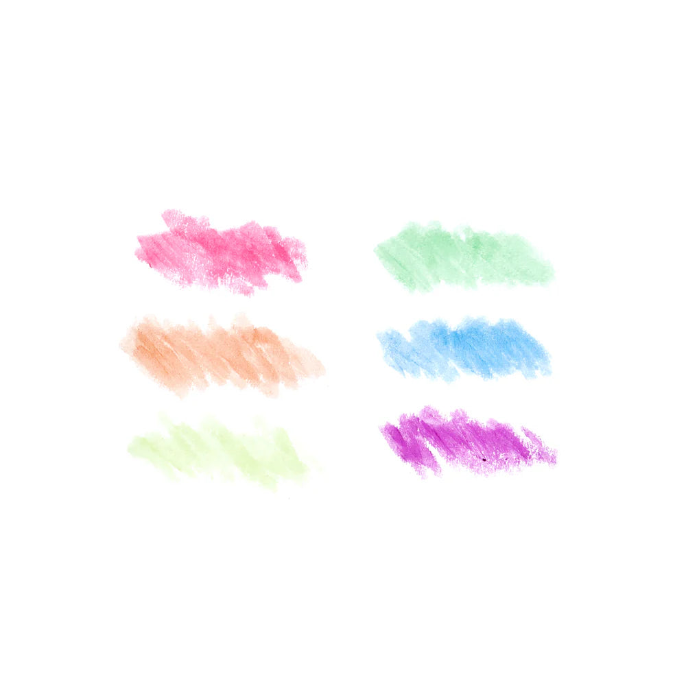 Ooly | Chunkies Verfstiften Neon Set Van 6