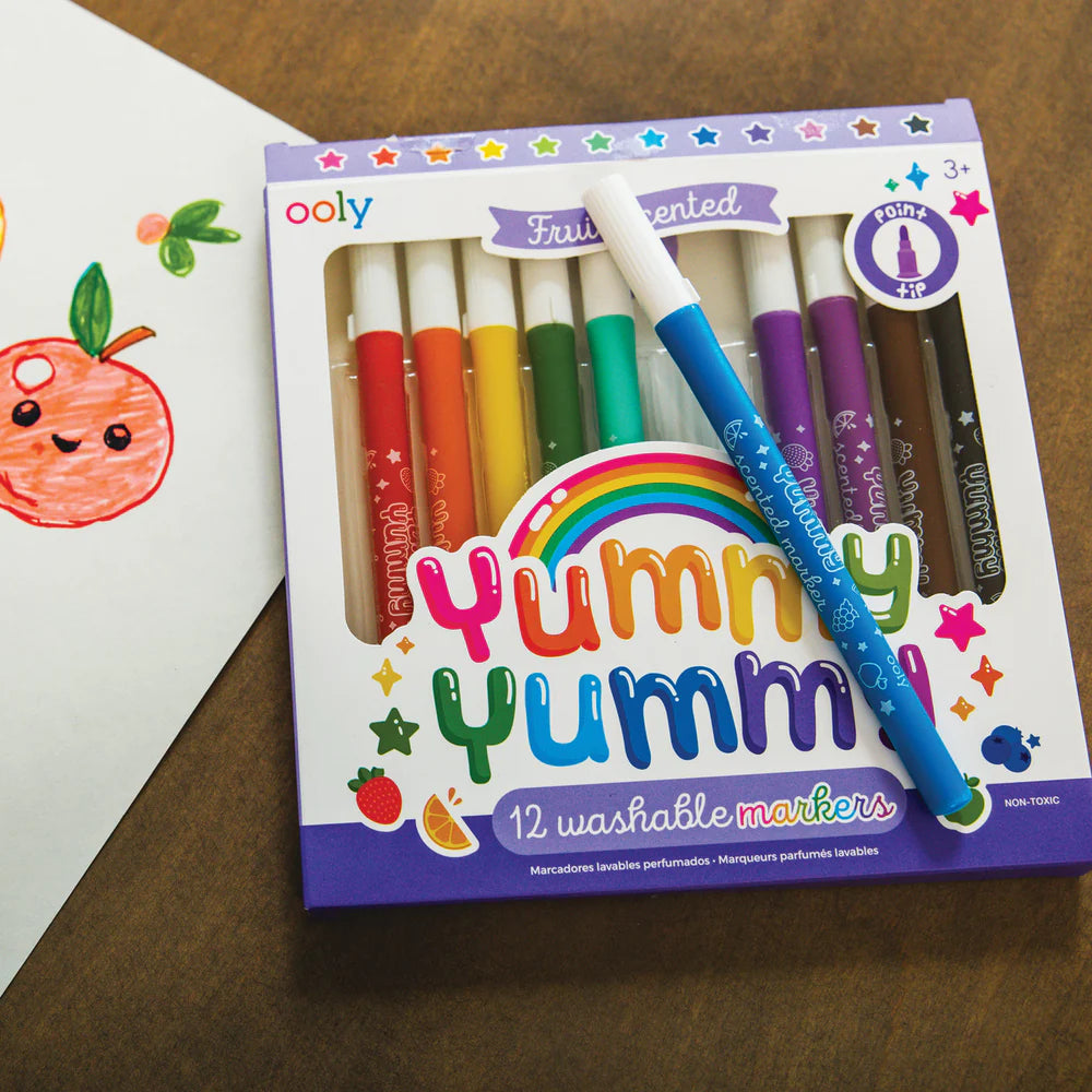 Ooly | Yummy Yummy Geurende Stiften Set Van 12