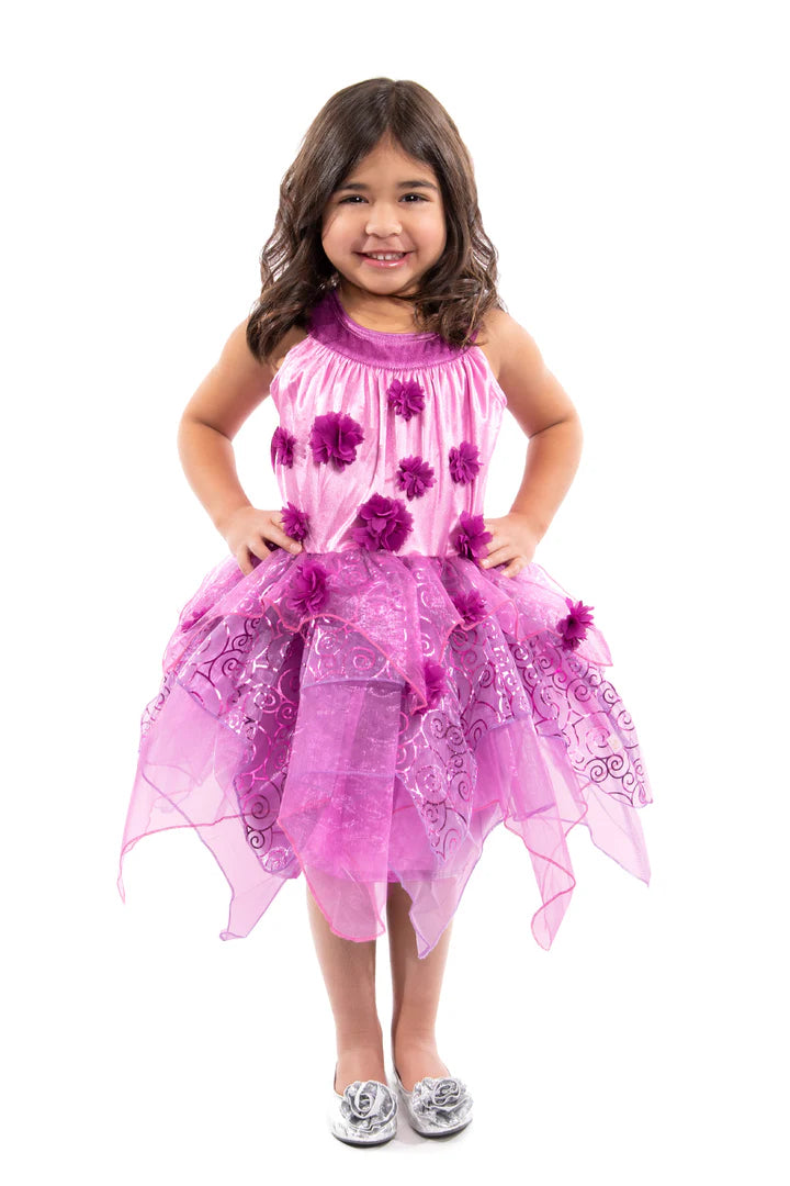 Little Adventures | Verkleed Jurk Purple Blossom Fairy