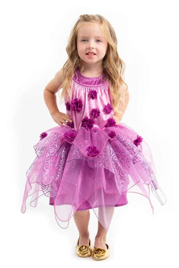 Little Adventures | Verkleed Jurk Purple Blossom Fairy