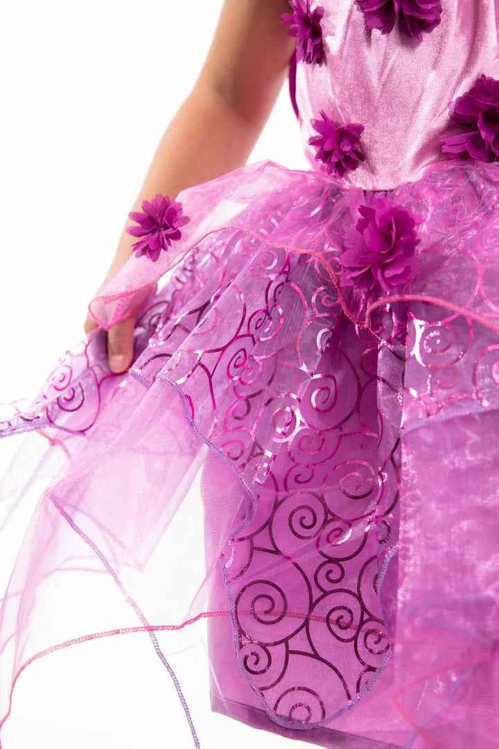 Little Adventures | Purple Blossom Fairy Costume Dress