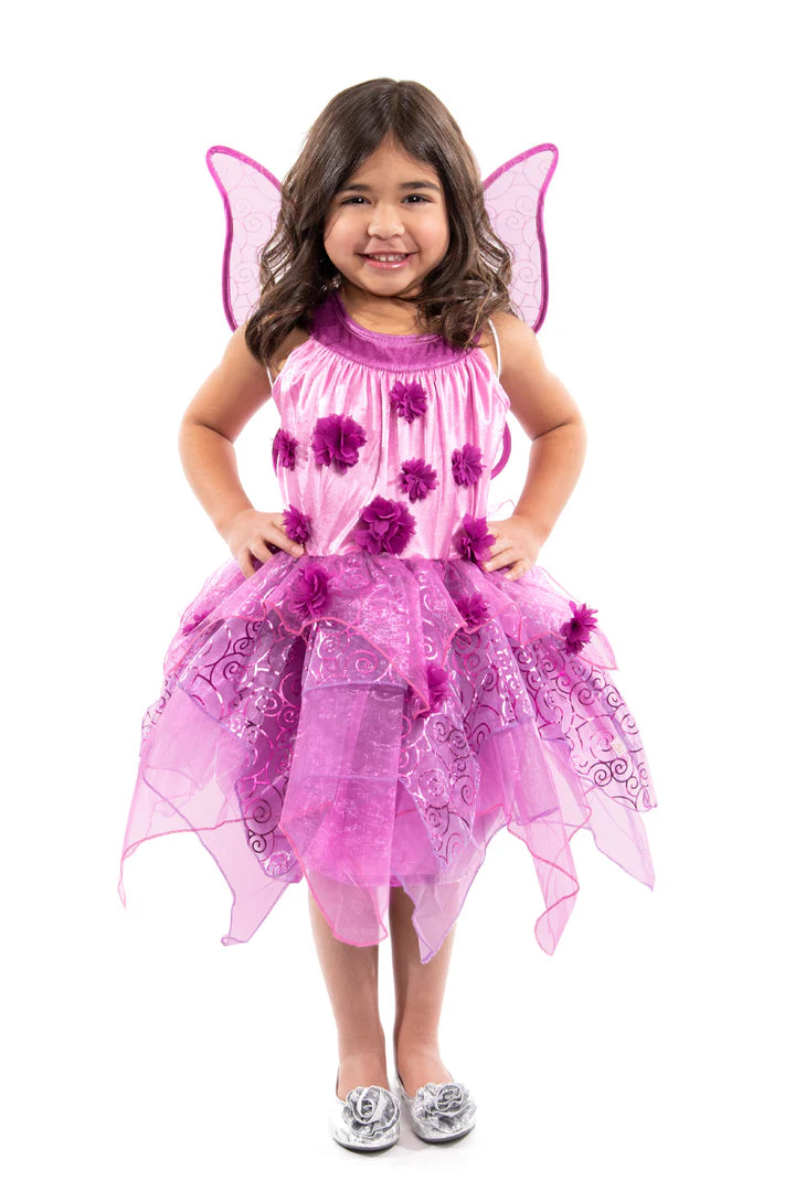 Little Adventures | Verkleed Jurk Purple Blossom Fairy
