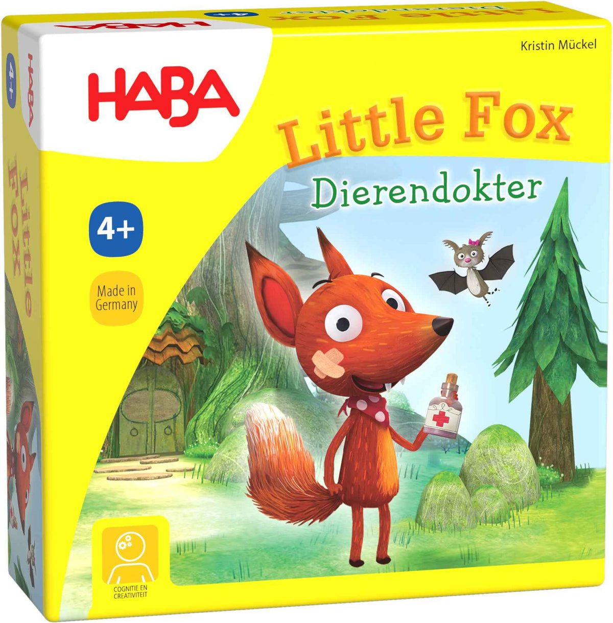 Dobbelspel - Little Fox Dierendokter - Haba +4jr