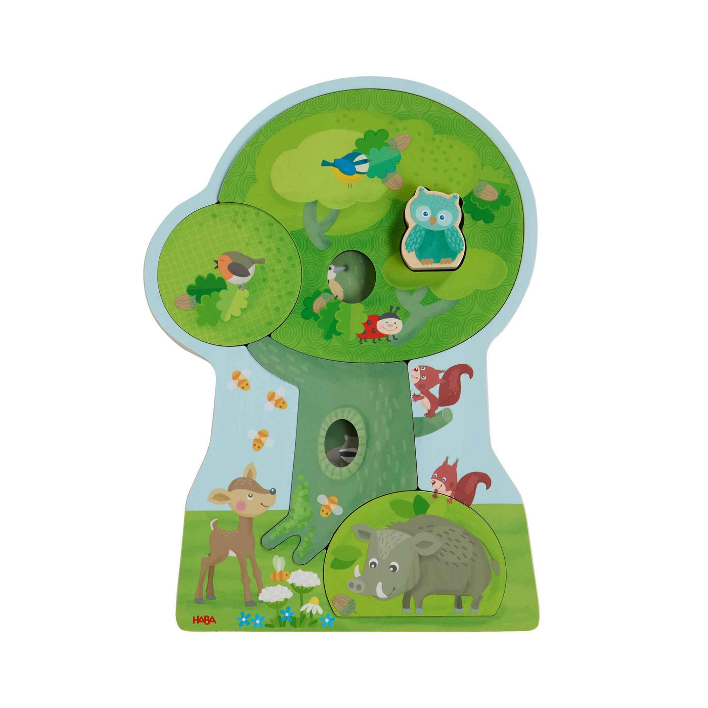 Haba | Houten Puzzel Bosdieren