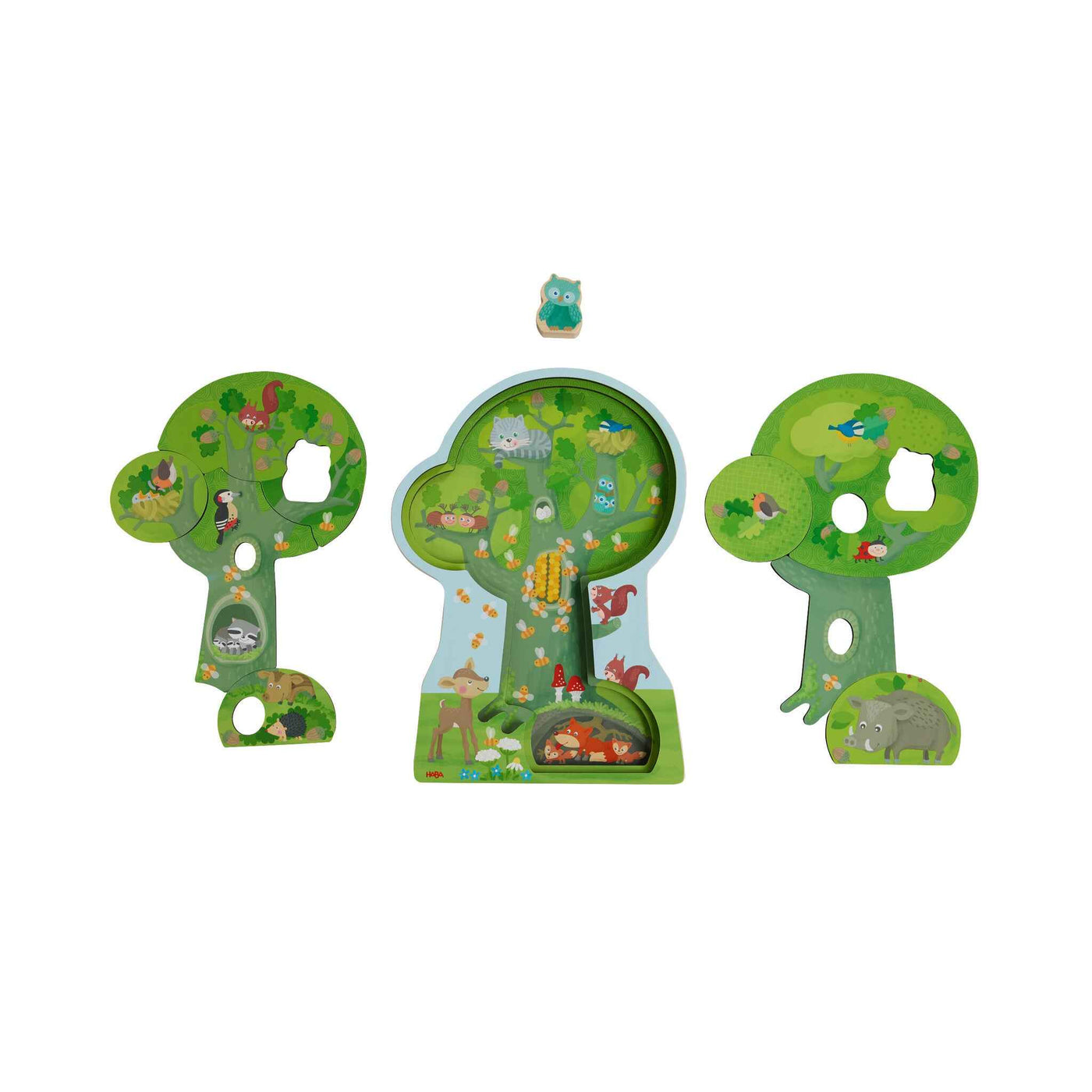Haba | Houten Puzzel Bosdieren
