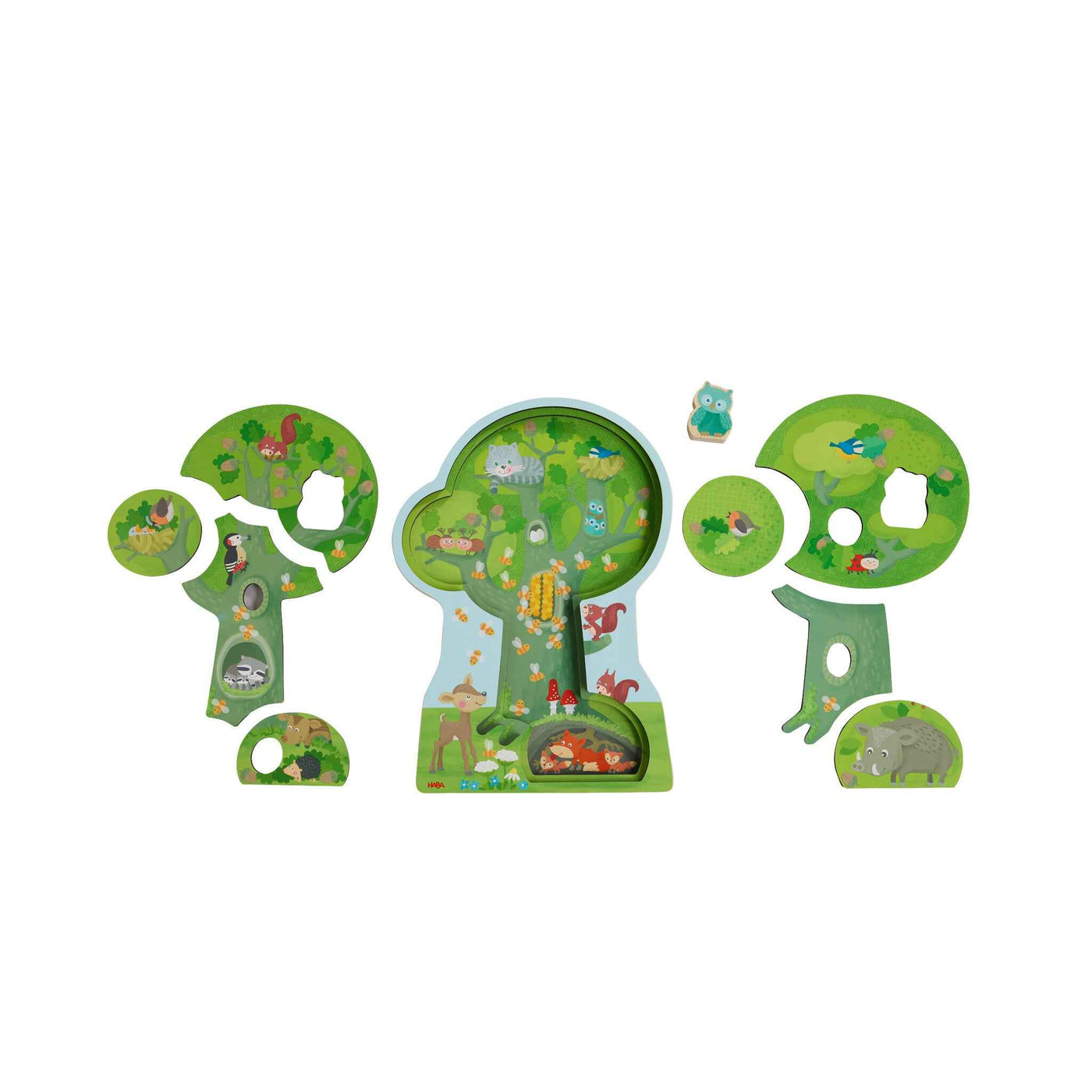 Haba | Houten Puzzel Bosdieren