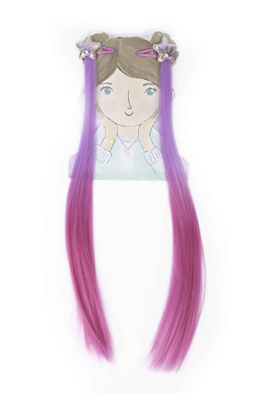 Great Pretenders | Rodeo Drive Multi Kleur Clip In Extensions