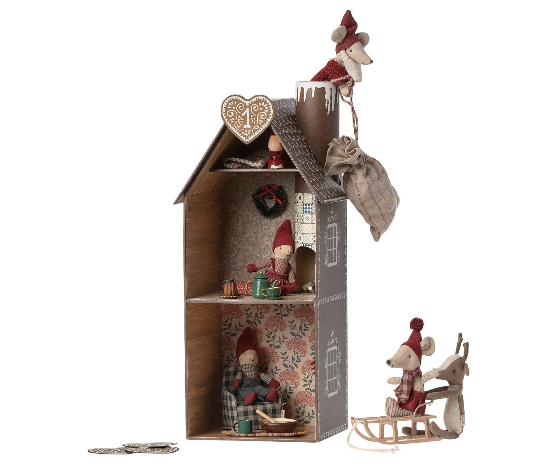 Maileg - Little Peppercake House, Mouse