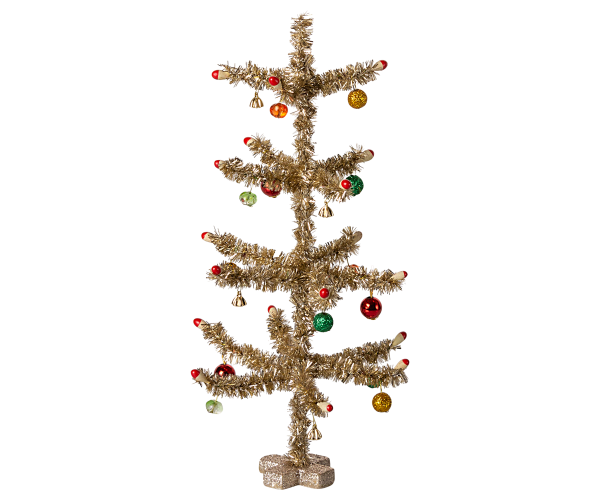 Maileg | Christmas tree gold red and green decoration