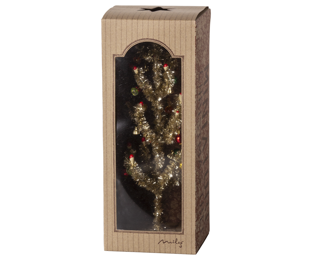 Maileg | Christmas tree gold red and green decoration