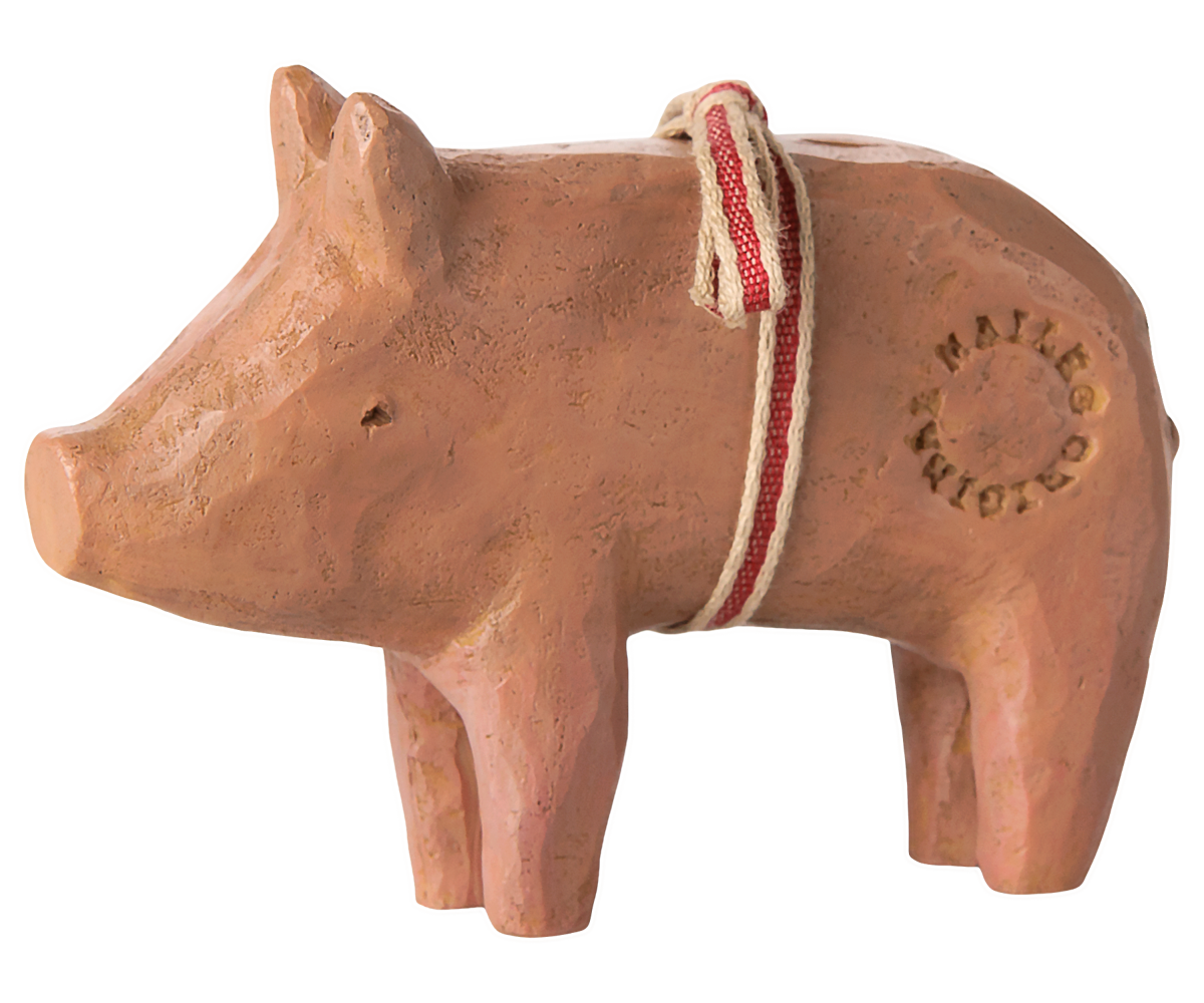 Maileg | Pig with ribbon, Small