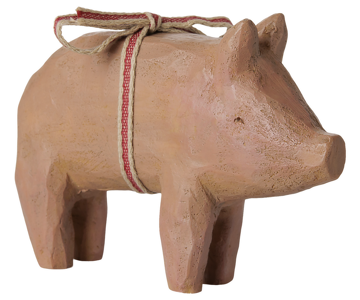 Maileg | Pig with ribbon, Small