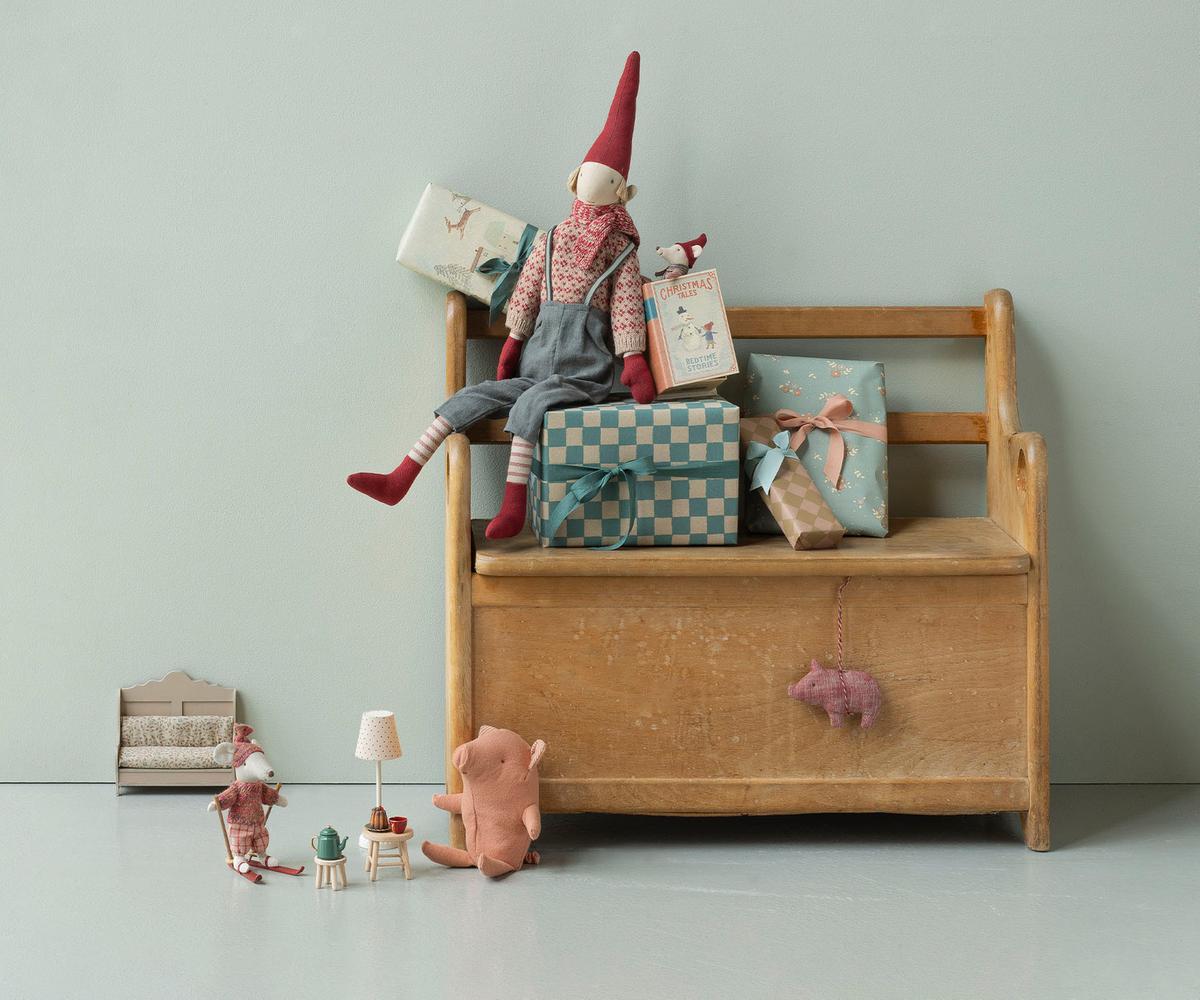 Maileg | Christmas mouse, Baby in book