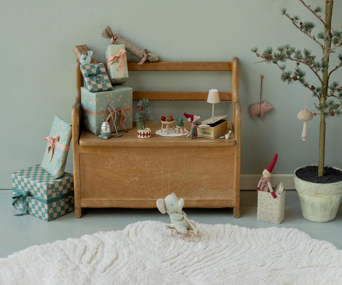 Maileg | Christmas mouse, Baby in book