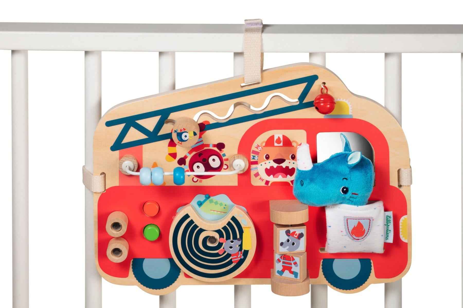 Lilliputiens | Fire Truck with Activity Panel