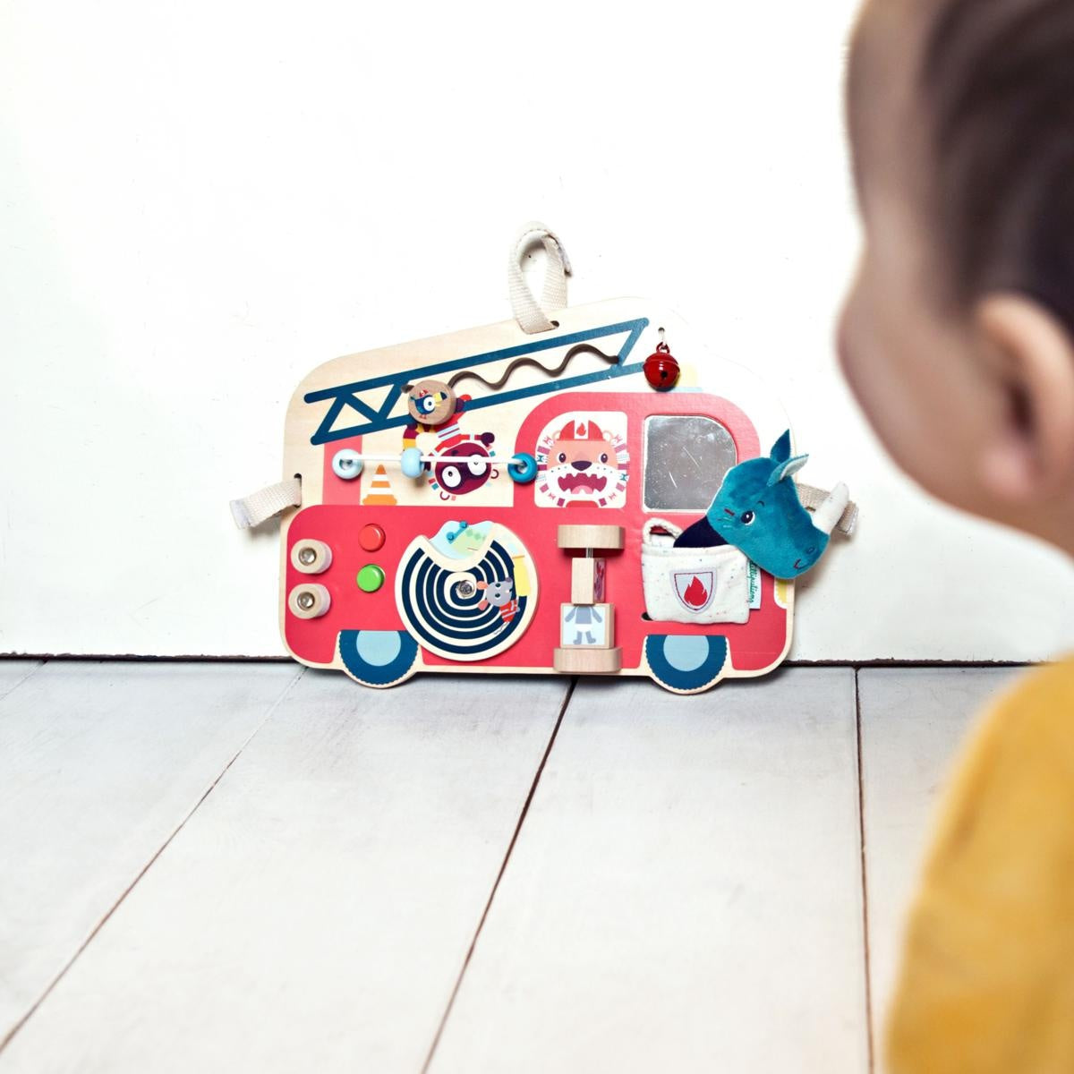 Lilliputiens | Brandweerwagen Met Activiteitenpaneel