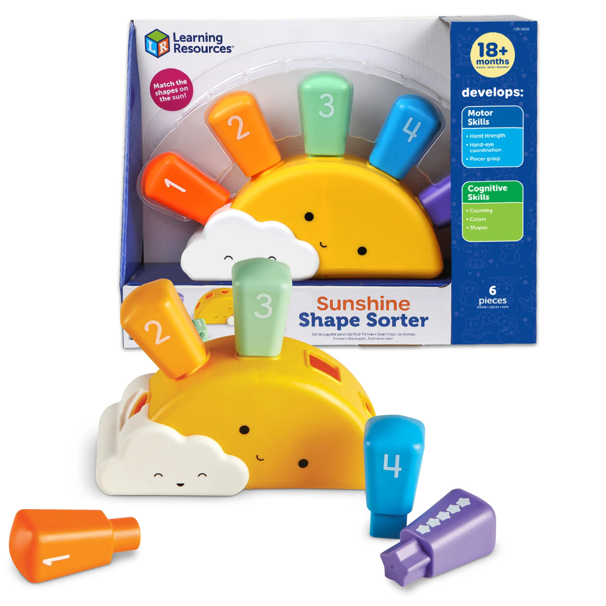 Learning Resources | sunshine shape sorter