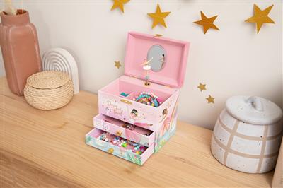 Giggle & Honey | Musical Jewelry Box - Twirling Ballerina - Swan Lake