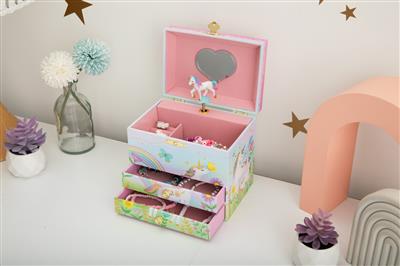 Giggle & Honey | muziekdoos  floral unicorn-Walz Of The Flowers