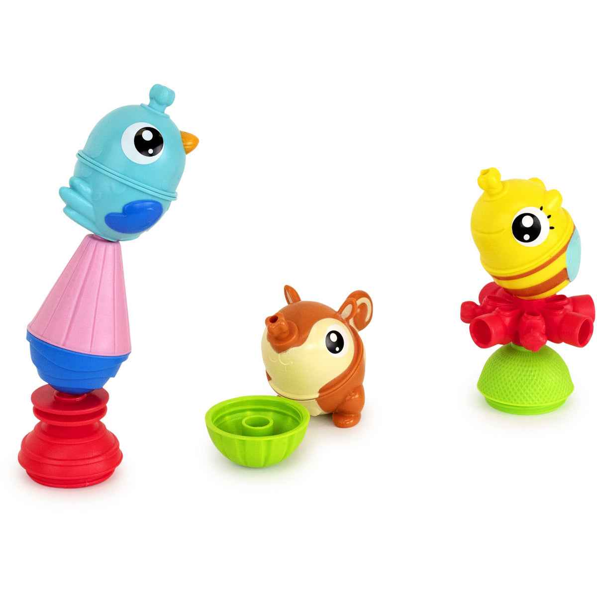 Lalaboom | Educatieve Kralen Met 3 Dieren 21 Stuks