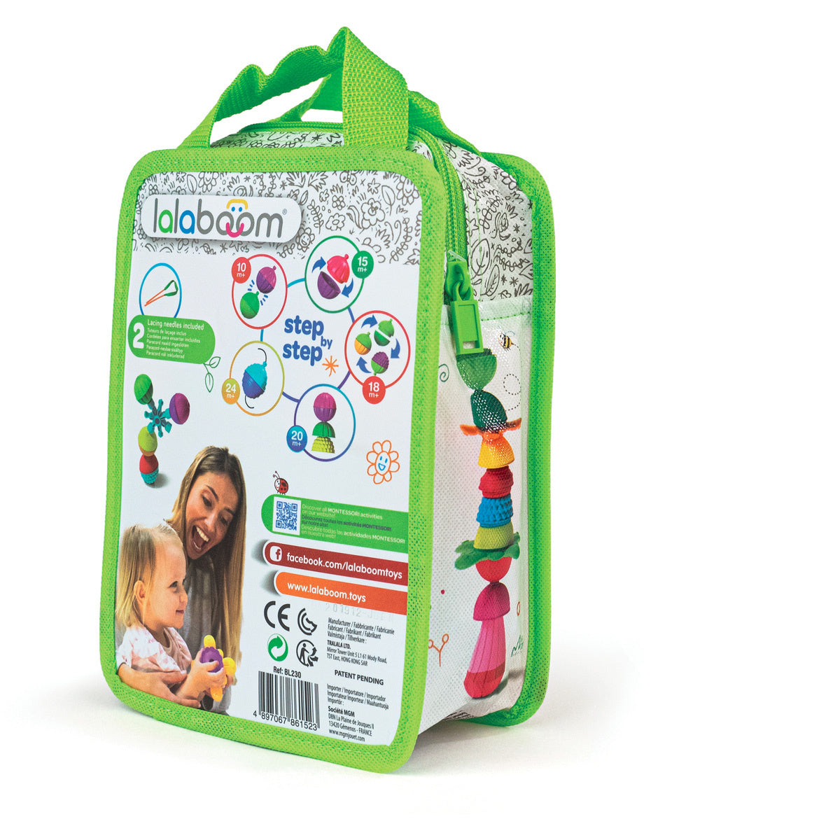 Lalaboom | Educatieve Kralen En Accessoires 28 Stuks