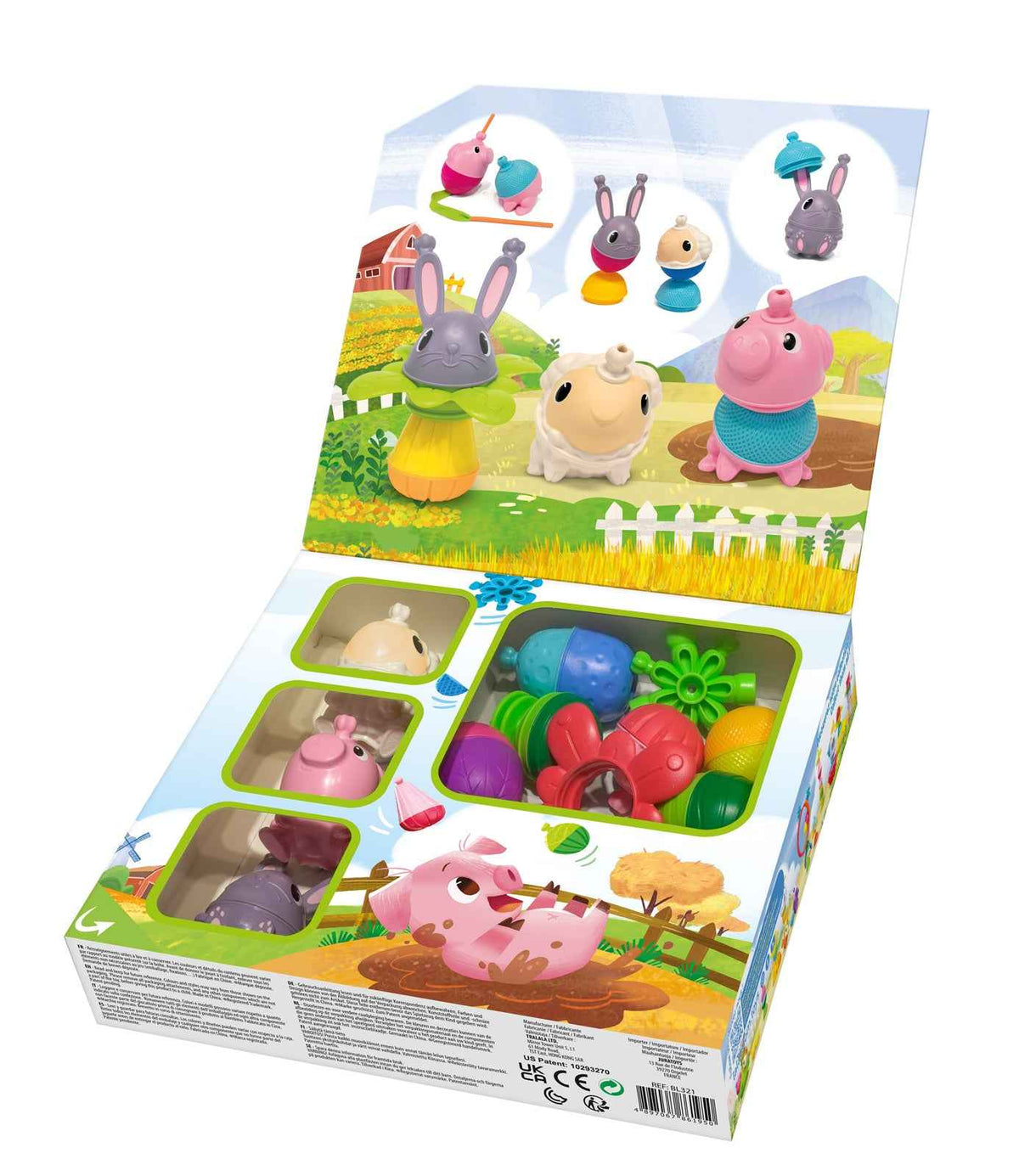 Lalaboom | Boerderij Cadeaudoos 25 Stuks