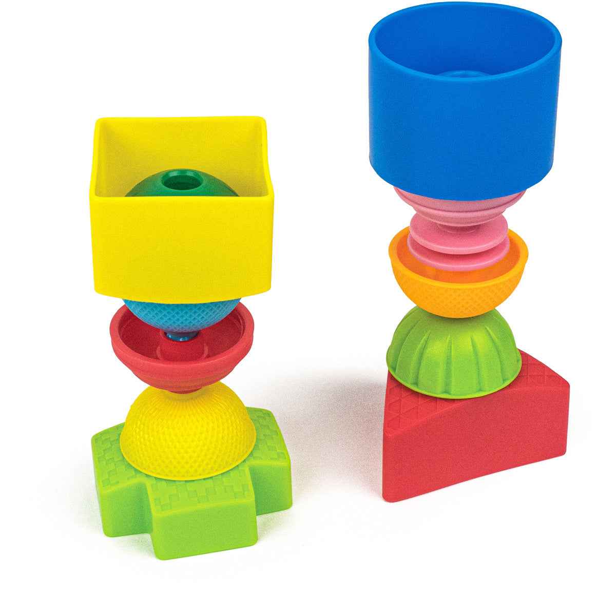Lalaboom | Shapes and Educational Beads 12 Pieces