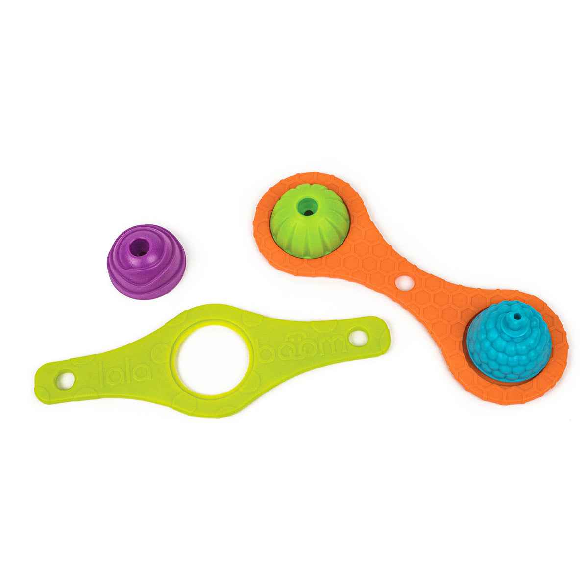 Lalaboom | Connectors and Educational Beads, 10 Pieces