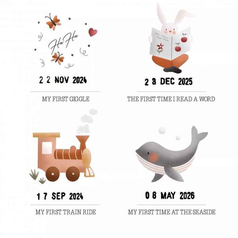 Les Petites Dates | Poster My First Time Atelier Oranger English