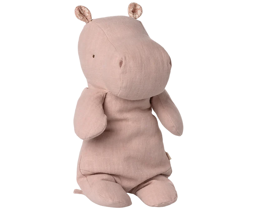 Maileg |  Safari Vrienden, Nijlpaard, Medium - Lichtroze