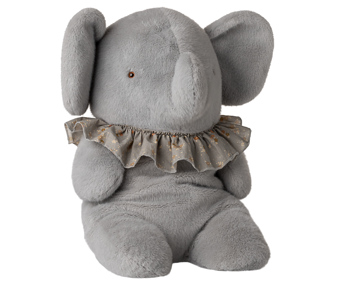 Maileg | Olifant Knuffel  Big Blue/Grey