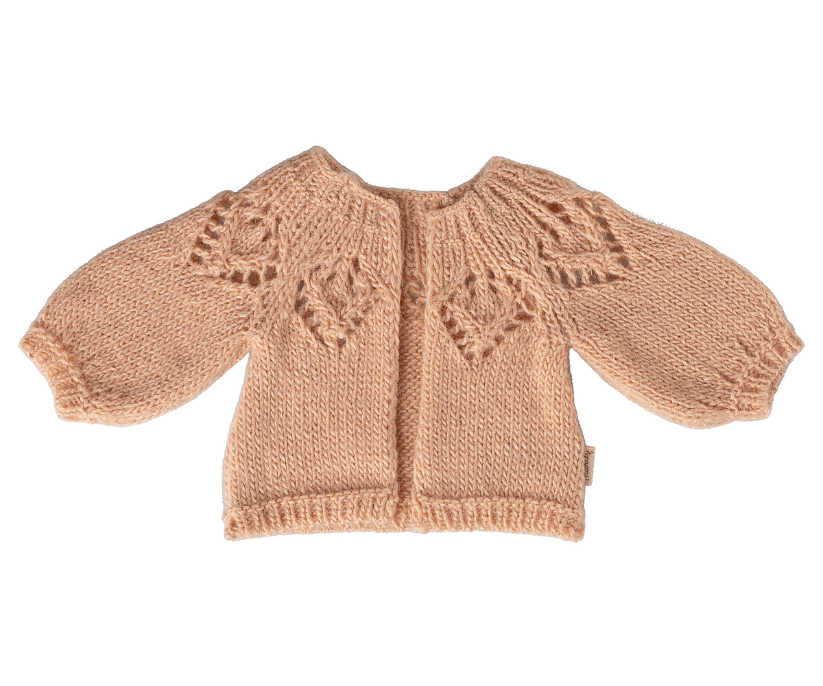 Maileg | Gebreid Vest Maat 3 Lichtroze