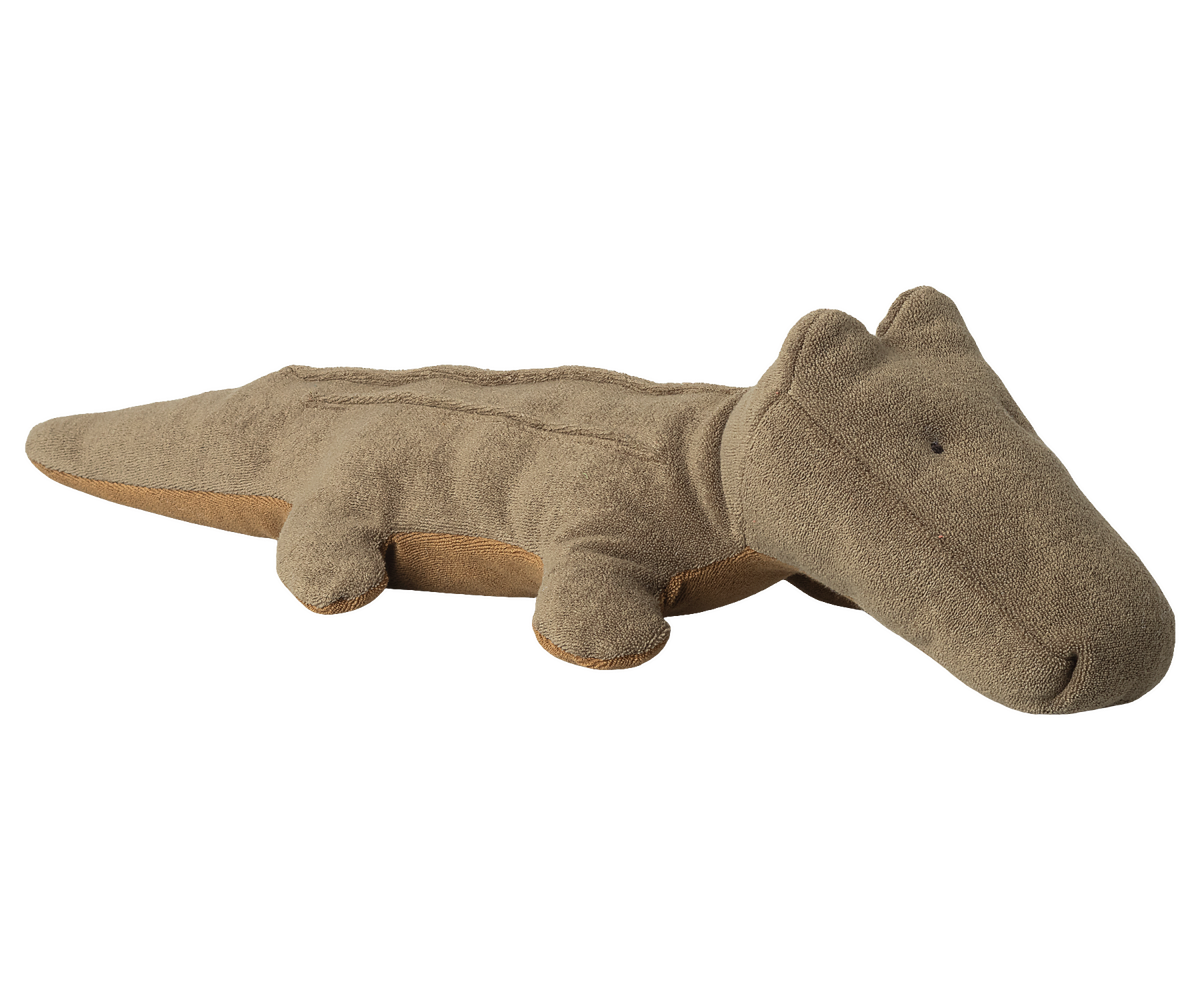 Maileg | Safari friends Krokodil Medium  Olijfgroen