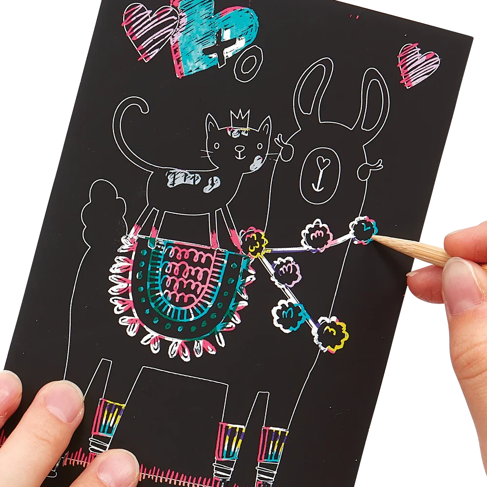 Ooly | Mini Kit Scratch & Scribble Fantastische Vrienden