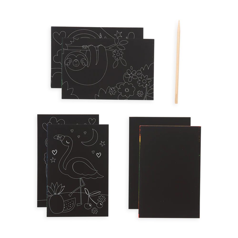Ooly | Mini Kit Scratch & Scribble Fantastische Vrienden